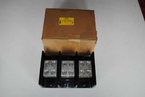 New bussmann 16500-3 splicer terminal block for sale