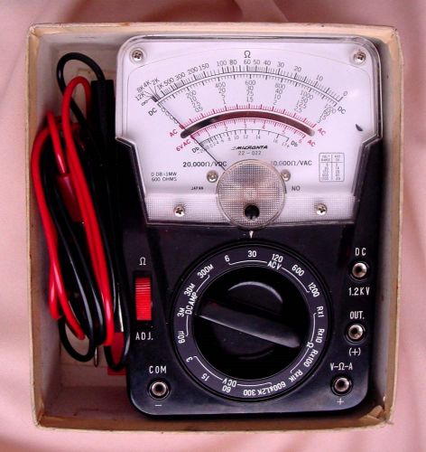 Micranta 20,000 Ohms/ Volt Multitester 22-022