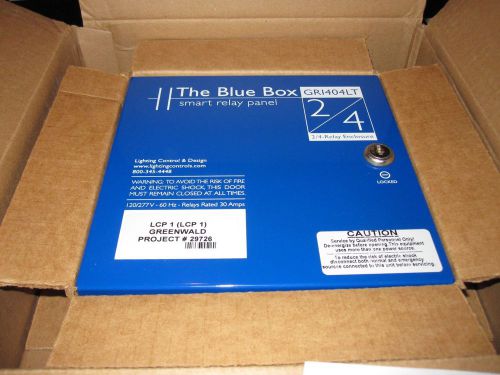 Lighting Control &amp; Design Smart Relay Panel The Blue Box LT GR1404LT ***NEW***