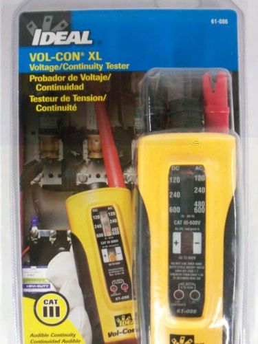 IDEAL VOL-CON XL Voltage Meter/Continuity/Solenoid Tester Wiggy NEW