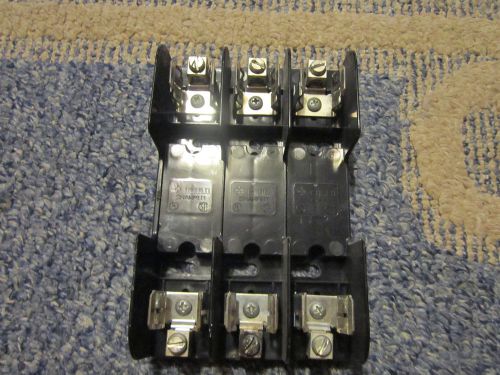 GOULD shawmut, H60060-3C, 3 POLE FUSE HOLDER