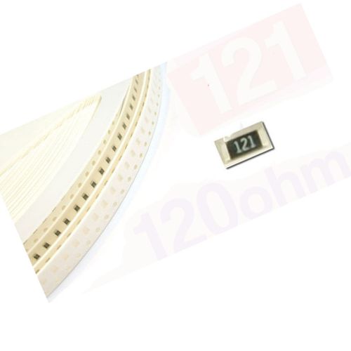 500 x SMD SMT 0805 Chip Resistors Surface Mount 120R 120ohm 121 +/-5% RoHs