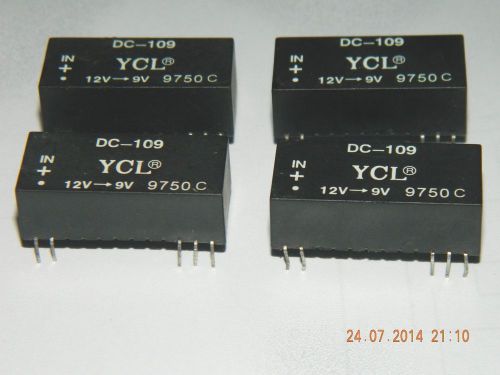 DC-109 LAN DC/DC Converter - Lot of 4 pcs.