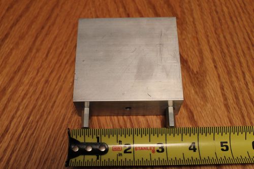 Large Reclaimed Aluminum 4 fin Heat sink 3.25&#034;x3&#034;x1.25&#034;