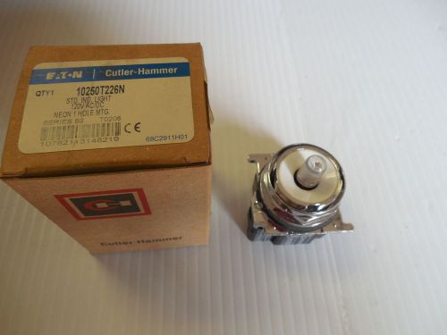 New cutler hammer standard indicator light 10250t226n 120v ser b2 for sale