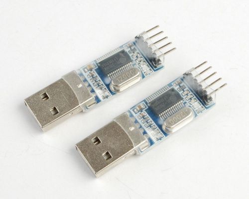 2pcs pl2303 usb to rs232 ttl converter adapter module for sale