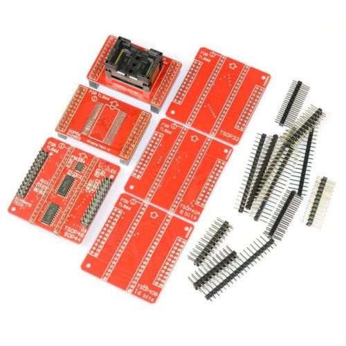 NEWTSOP 32/40/48 complete standard Adapter set for TL866 programmer no soldering