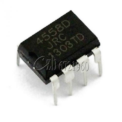 5PCS JRC4558D JRC 4558D DIP8 OPAMP OP AMPS CHIP IC