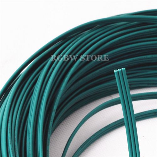 Express 100m 3pin 0.75mm? wire green 18awg cable - ws2811 ws2812 led module strip for sale