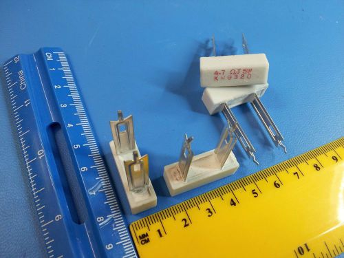 Wirewound Power  Resistor 4.7 Ohm 5W, 5%   Radial KWP332-5-5B-4R7