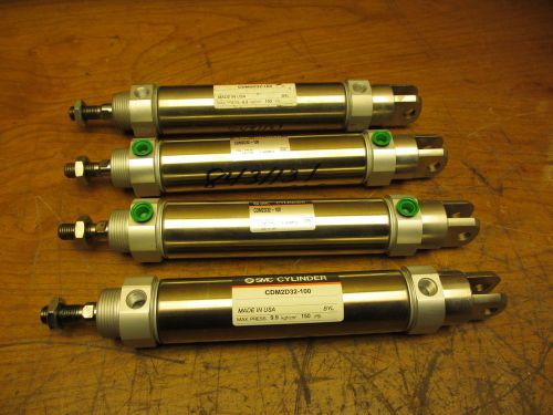 SMC CDM2D32-100 NEW OLD STOCK Pneumatic Air Cylinder Actuator