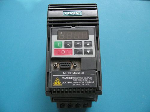 Siemens micromaster 6se9214-0da40 drive  6se92140da40 for sale