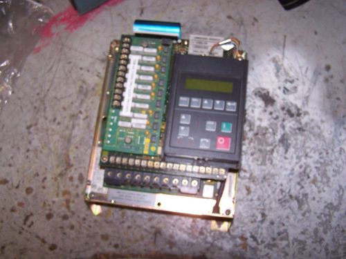 Allen bradley 3 hp ac vfd drive w/keypad 380/460 vac 1336-brf30-an-en for sale