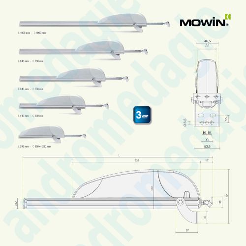 Airwin 450n 24v stroke=550mm rack motor shed top-hung windows skylights domes for sale