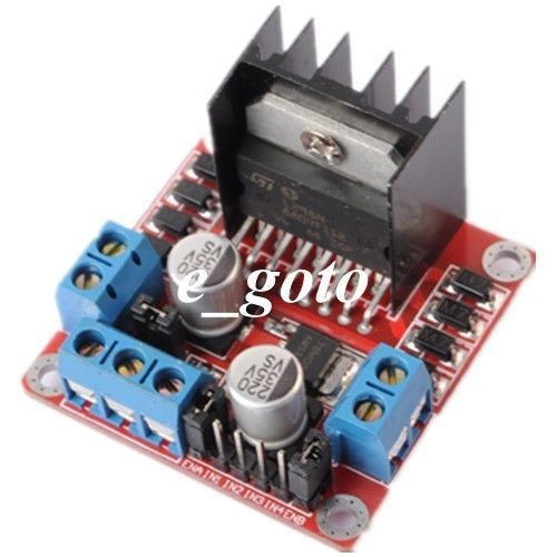 L298n dual h bridge dc stepper motor drive controller board module for mega uno for sale