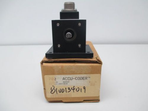 NEW ACCU-CODER 702-20-S-0060-K-PU-1-F-1-SW-N-N ENCODER 5-28V-DC D246734