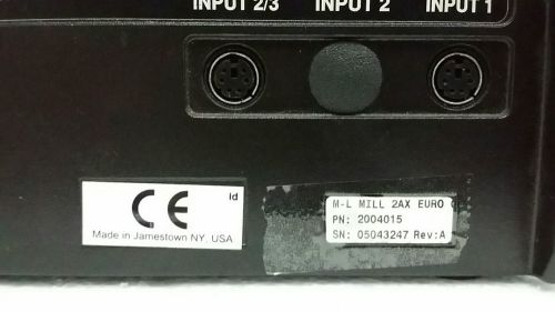 Acu-Rite/ Anilam Micro-Line  - 2 axis DRO for Milling and Lathe Readout.