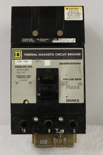 Square D Q232200 200 Amp Breaker **XLNT**  #1