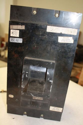 SQUARE D LAL3640036MS1021 CIRCUIT BREAKER 3 POLE 400 AMP 600 VOLT