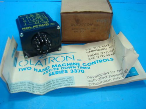 NEW NOLATRON 3371DE-10, 11 PIN, RELAY MODULE, NEW IN BOX