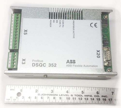 ABB 3HNE00009-1  3HNA016493-001  DSQC 352B S4C+ , S4P, S4CP, IRC5P  Profibus