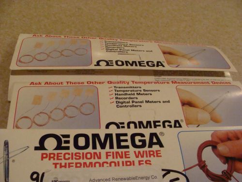 Lot of 17 - NEW OMEGA  SA1-J, K, T, E Self Adhesive Thermocouples