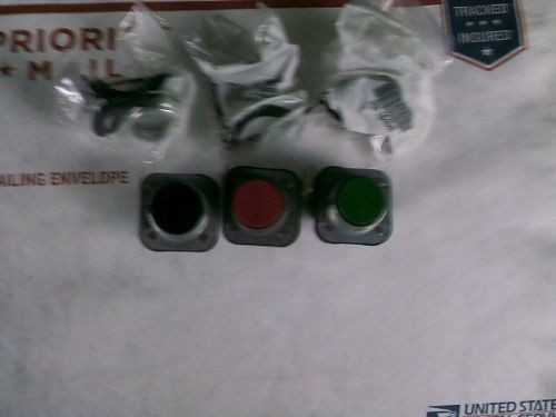 NEW ALLEN BRADLEY 800T-A2A A1A A6A PUSH BUTTONS LOT OF 3