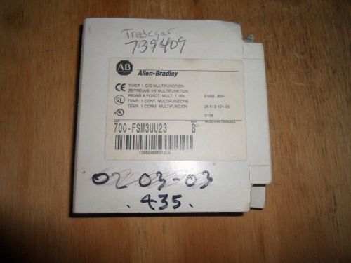 ALLEN BRADLEY 700-FSM3UU23 TIMER (NEW IN BOX)