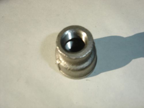 Thiwan fitting 304 ss reducing bushing 3/4&#034; x 3/8 npt nnb for sale