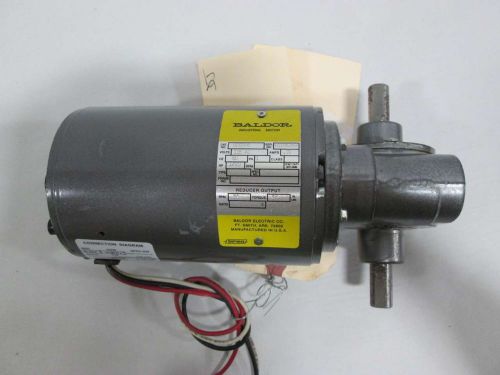 NEW BALDOR GC9306 1/20HP 115V-AC 80RPM 97-BB-0 1PH AC GEAR 20:1 MOTOR D383194