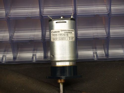 Canon FN38 Type M  12V  DC Iron Core Motor With Gear Box  T354N1B