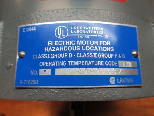 Marathon electric  hazardous location 56c17g5304ap/56c17g5304 for sale