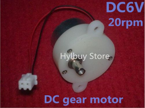 Small dc geared motor 3V-6V 5V worm brush geared motor Slow speed 18rpm