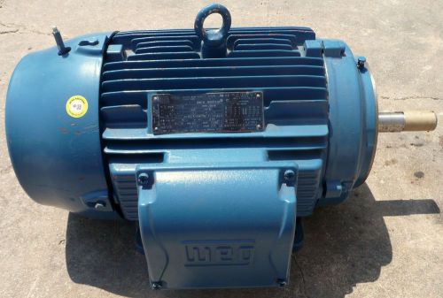 WEG 02036EP3E256JM-W22 PUMP MOTOR 3PH 20HP INVERTER DUTY SEVERE DUTY 230/460V