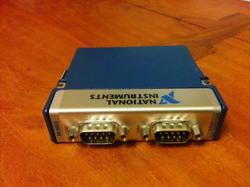 NI 9853 2-Port, High-Speed CAN Module for NI CompactRIO