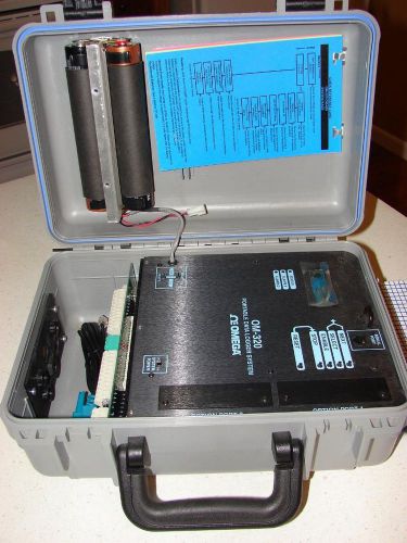 Omega OM-320 Portable DATA LOGGER w Manual &amp; Hyperware