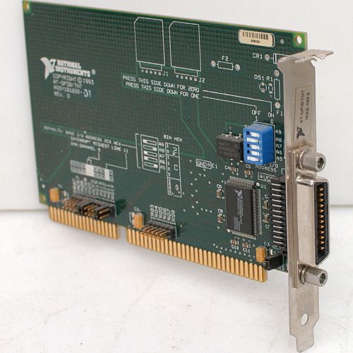 National Instruments AT-GPIB/TNT ISA Bus IEEE-488 GPIB HP-IB Interface Card NI