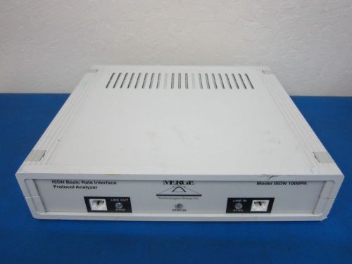 Merge ISDN Basic Rate Interface Protocol Analyzer Model ISDN 1000PA