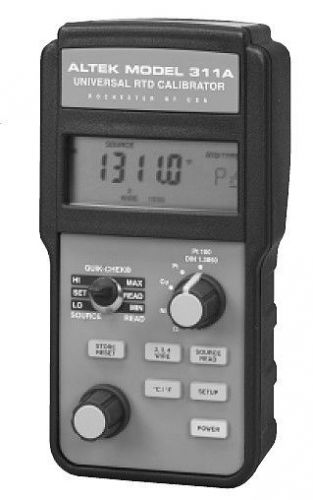 PIE 311 Multiple Type Automated RTD Read &amp; Source Calibrator