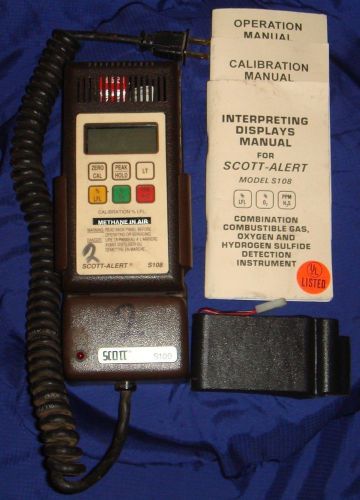 BH515 Vtg Scott Alert Gas Detection Instrument S108