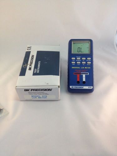 BK PRECISION #878 UNIVERSAL LCR METER. B9