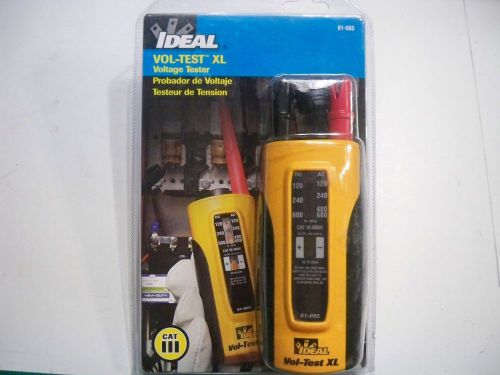 NEW Ideal Industries 61-085 Vol-Test XL Solenoid Voltage Tester 80-600V AC/DC