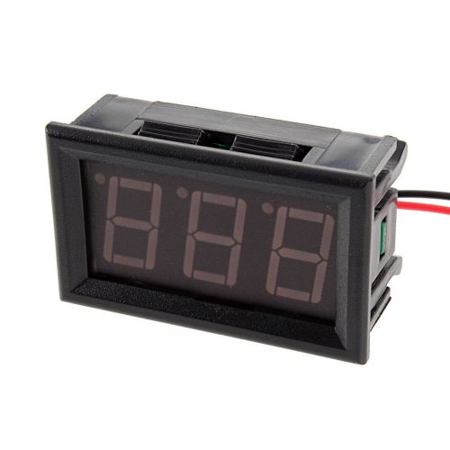 2 wire 0.56 &#034;led mini digital voltmeter ac 75-300v led voltage panel meter sy for sale