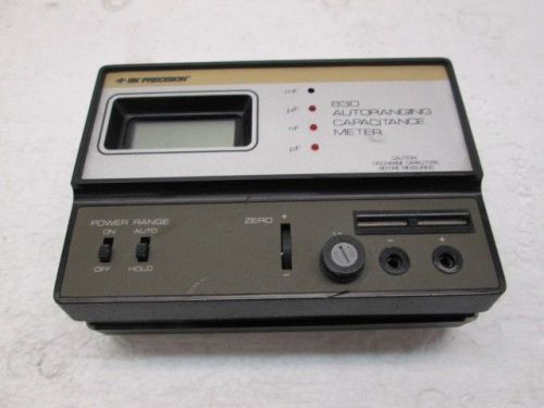 BK Precision/DYNASCAN 830 Autoranging Capacitance Meter 200pF to 20uF