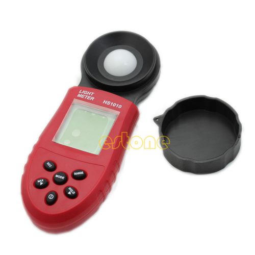 Pocket 200,000 hs1010 new lux lcd digital light meter lux/fc measure tester for sale