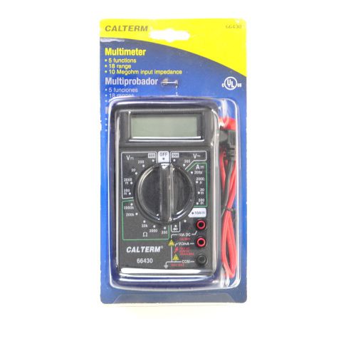 CALTERM  Digital Multimeter Check AC / DC Voltage, DC Current, Resistance, Diode