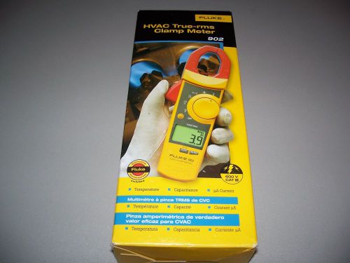 Fluke 902 HVAC True RMS Clamp Meter Brand New