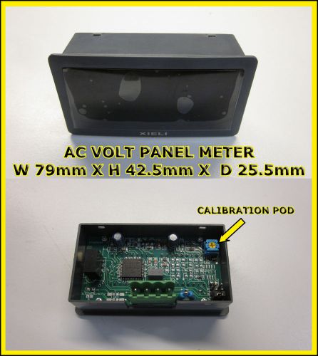 PANEL METER AC VOLTS