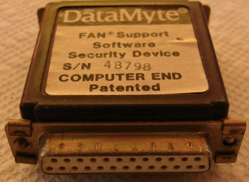 DataMyte Fan Support Software Security Device