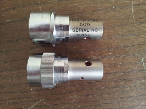 General Radio GR 874-W50BL 50 ohm Resistive Termination connector 874 W50BL